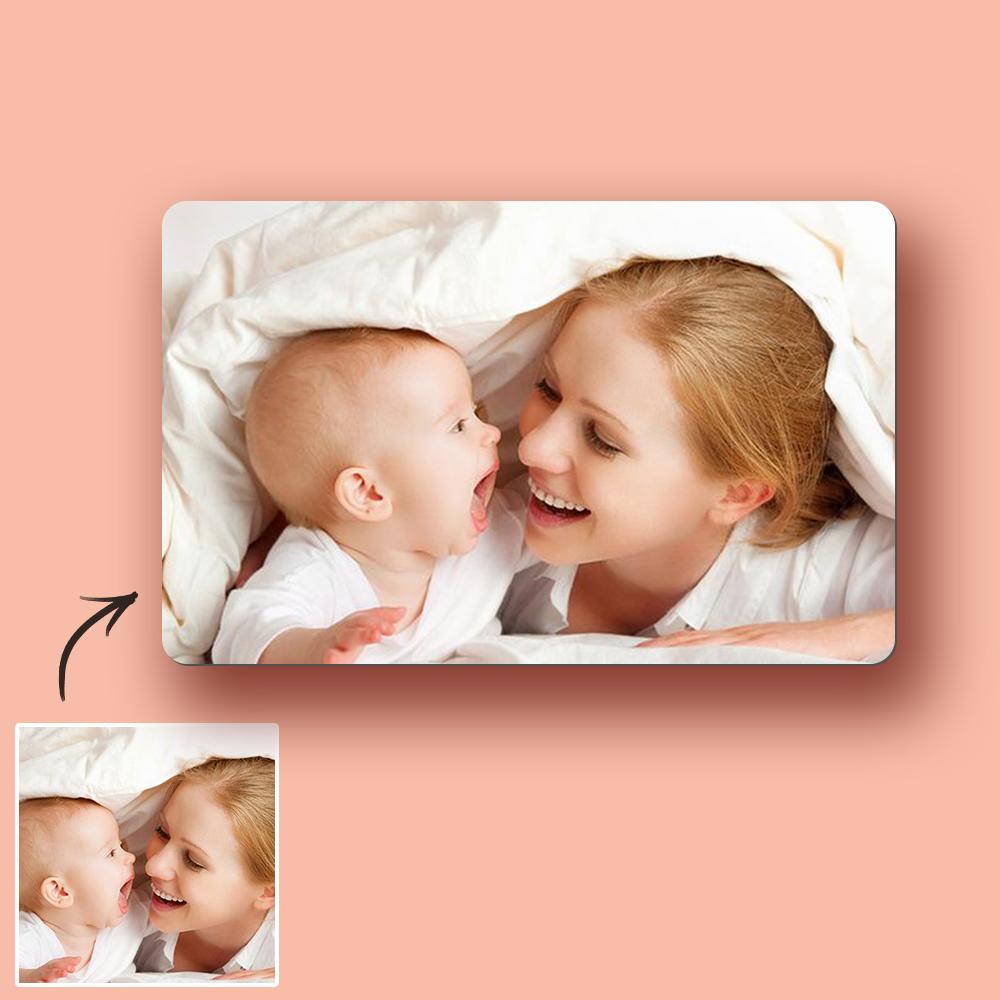 Custom Photo Wallet Insert Card Mother's Gifts Card - soufeelau