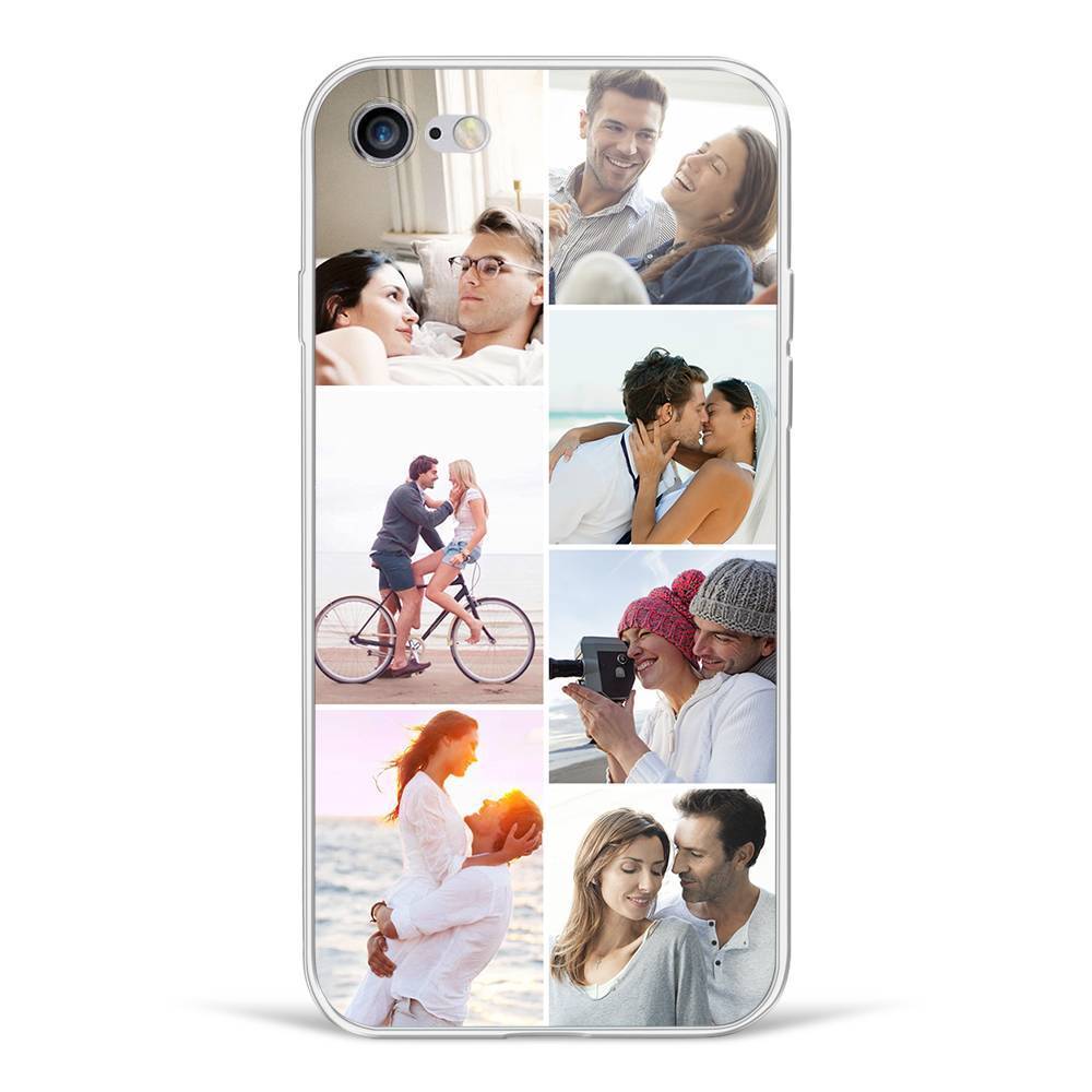 Custom Photo Collage Protective Phone Case 7 Pictures Soft Shell Matte - Huawei Mate 10 Pro