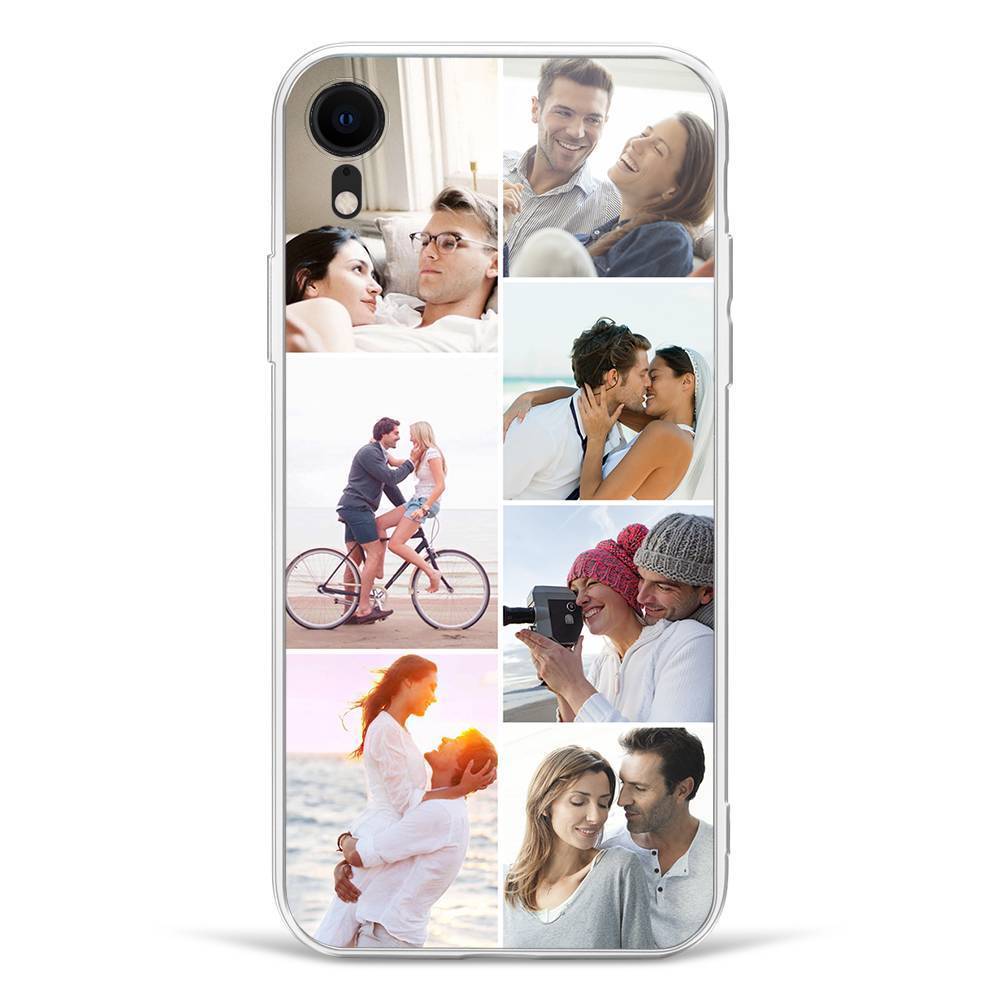 Custom Photo Collage Protective Phone Case 7 Pictures Soft Shell Matte - Huawei Mate 20 Pro