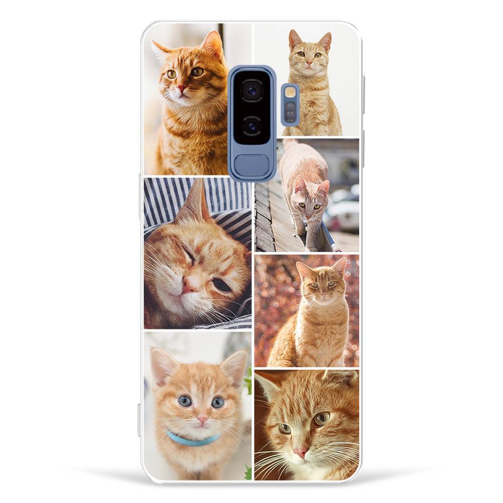 Custom Photo Collage Protective Phone Case 7 Pictures Soft Shell Matte - iPhone 11 Pro Max