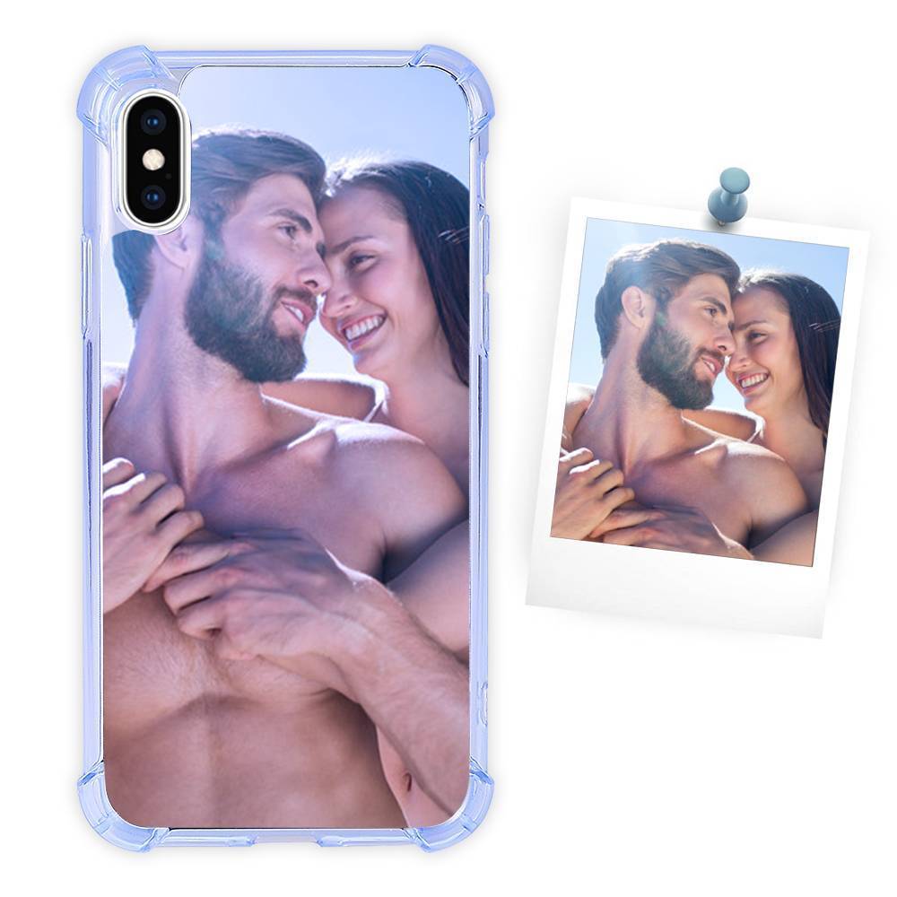 Photo Phone Case Silicone Anti-drop Soft Shell Sky Blue - iPhone 6p/6sp