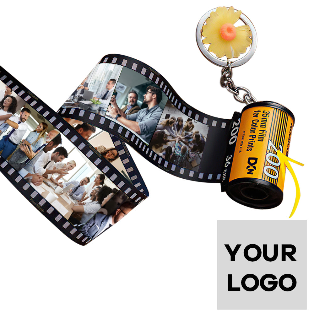 Custom Keychain Film Camera Roll Multiphoto Colorful  Creative Gifts
