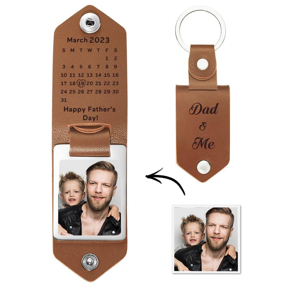 Custom Calendar Key Chains Unique Design Calendar Gift For Father - soufeelau