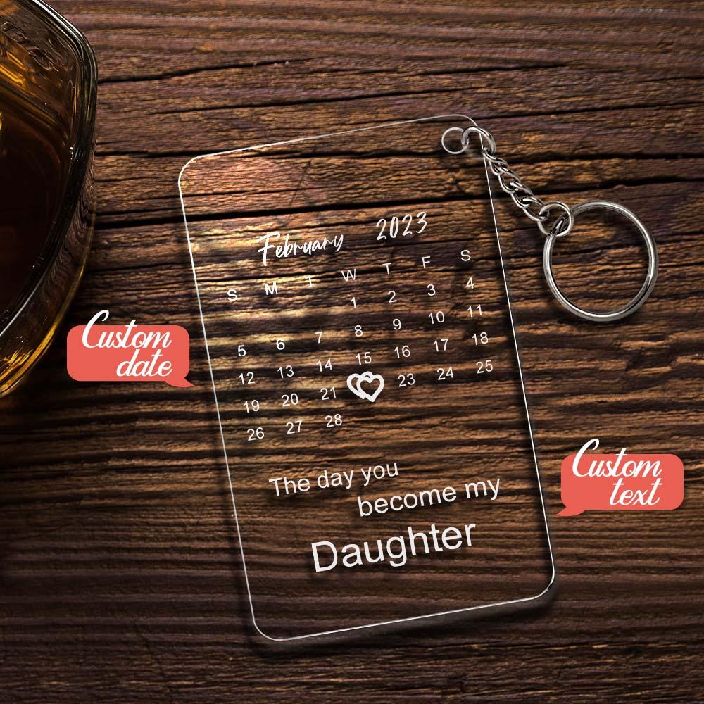 Custom Keychain Anniversary Keychain Gifts For Memorable Members - soufeelau