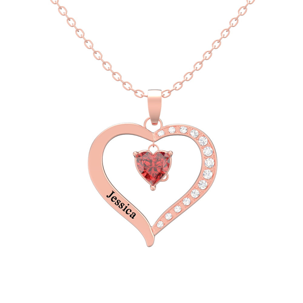 Custom Engraved Necklace Mother's Day Necklace Gift for Mom - soufeelau