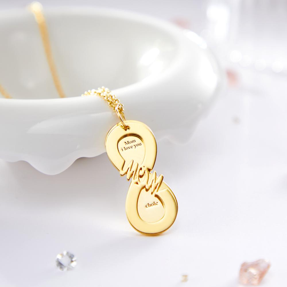 Custom Engraved Necklace Unlimited Creative Gifts - soufeelau