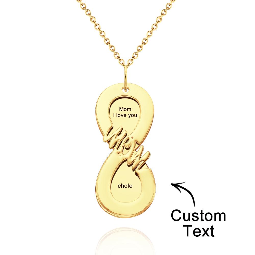 Custom Engraved Necklace Unlimited Creative Gifts - soufeelau