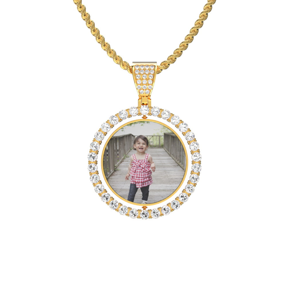 Mothers Day Photo Necklace Gift Personalized Necklace for Mom - soufeelau