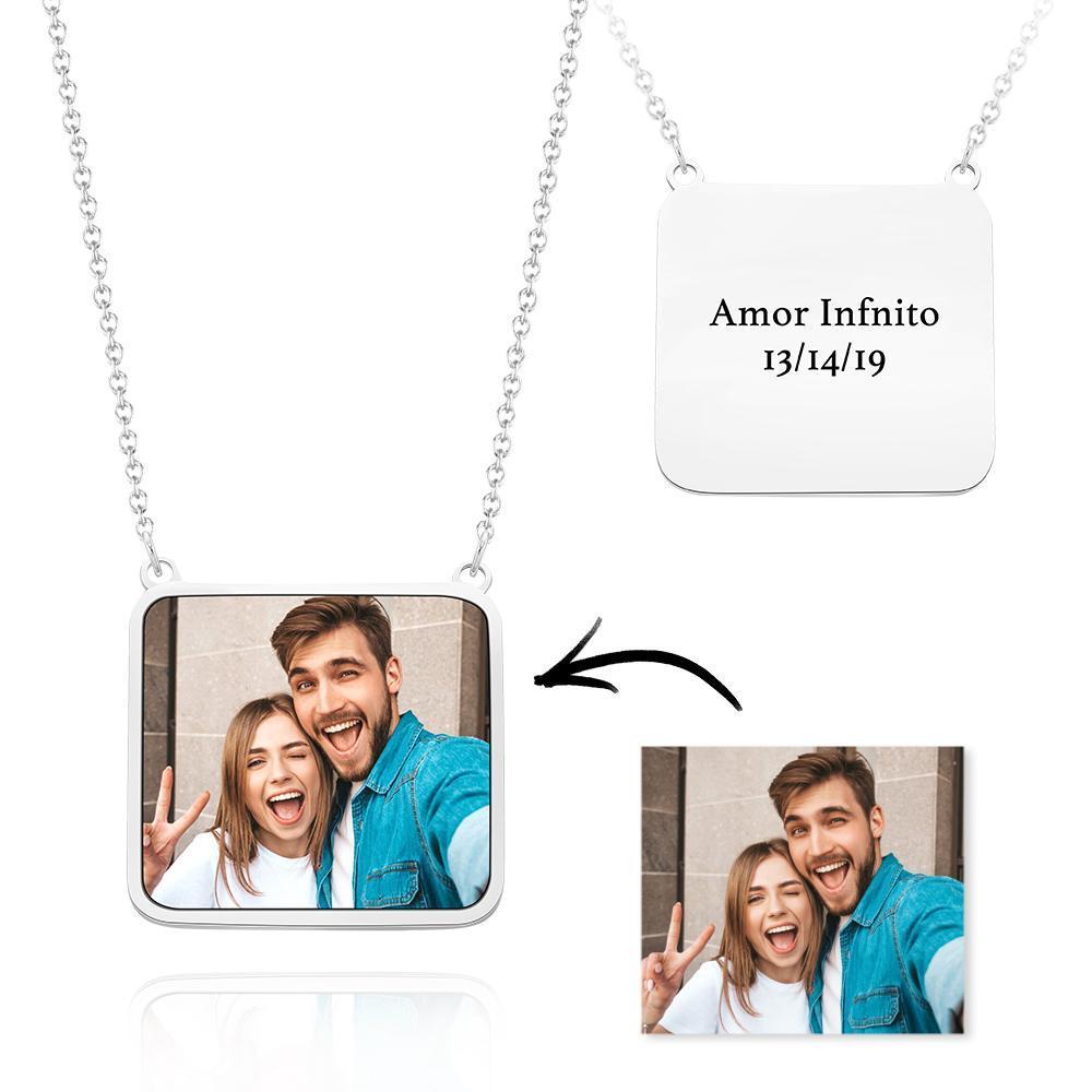 Custom Photo Rectangles to Custom Your Photo and Her Gift to Her