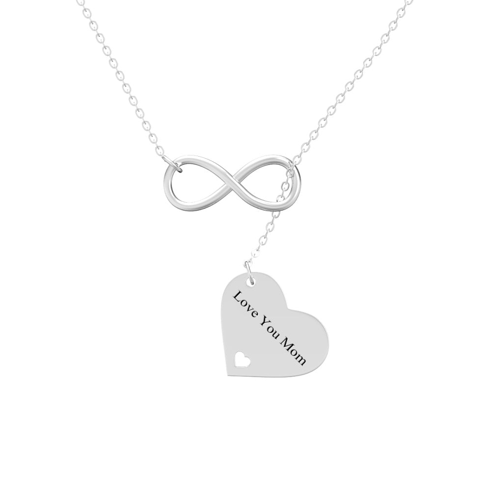 Mothers Day Necklace Gift Personalized Engraved Necklace for Her - soufeelau