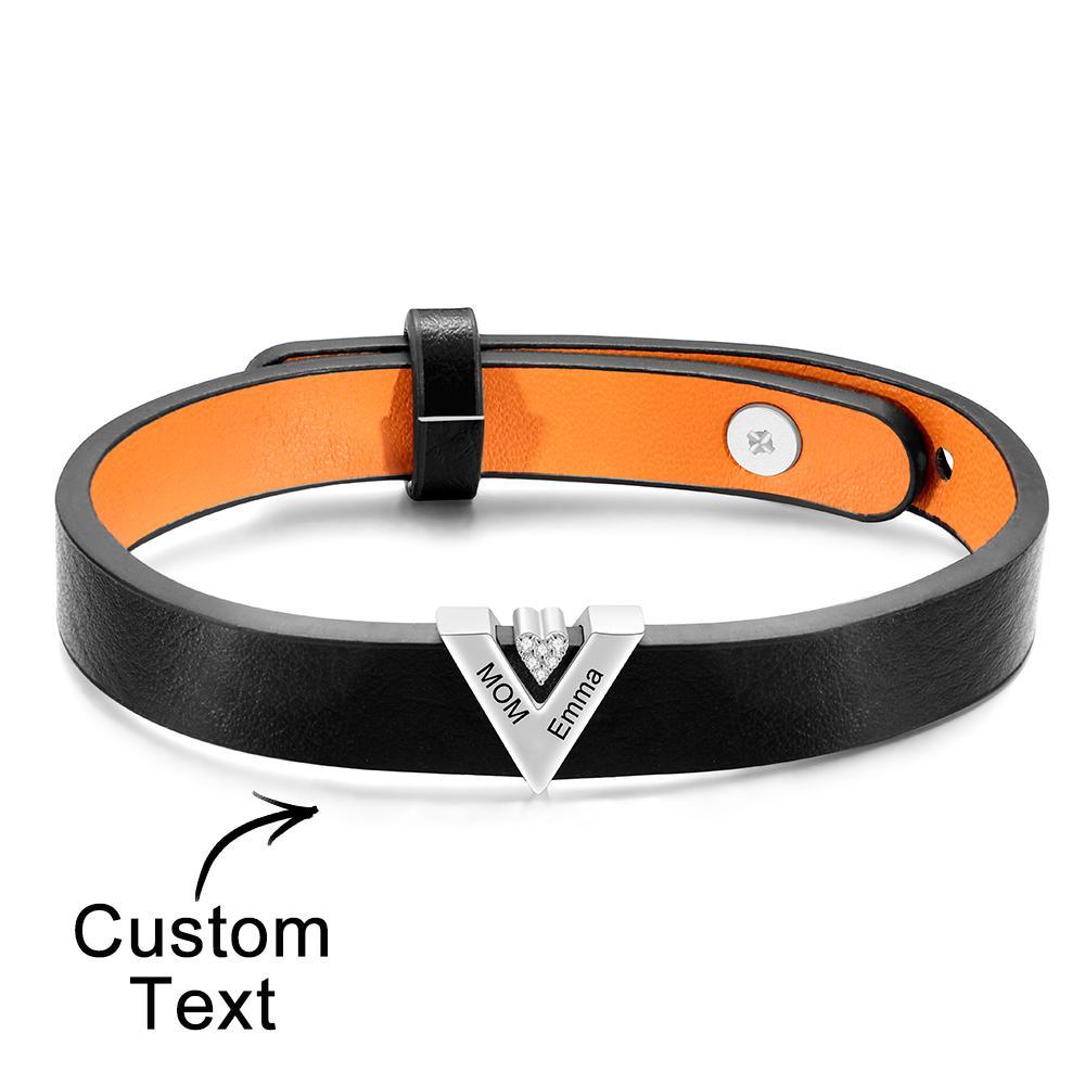 Custom Engraved Bracelet Simple Fashion Advanced Gifts - soufeelau