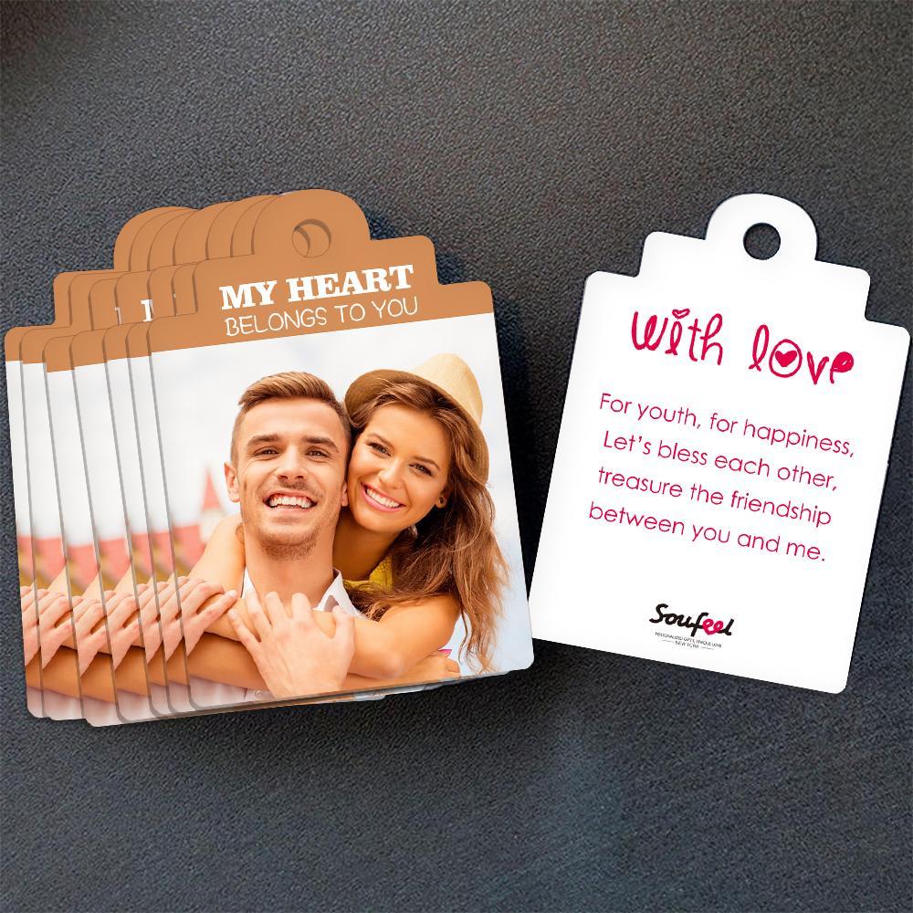 Custom Gift Card Photo Card for Unique Gifts Ideas Couple's Gifts
