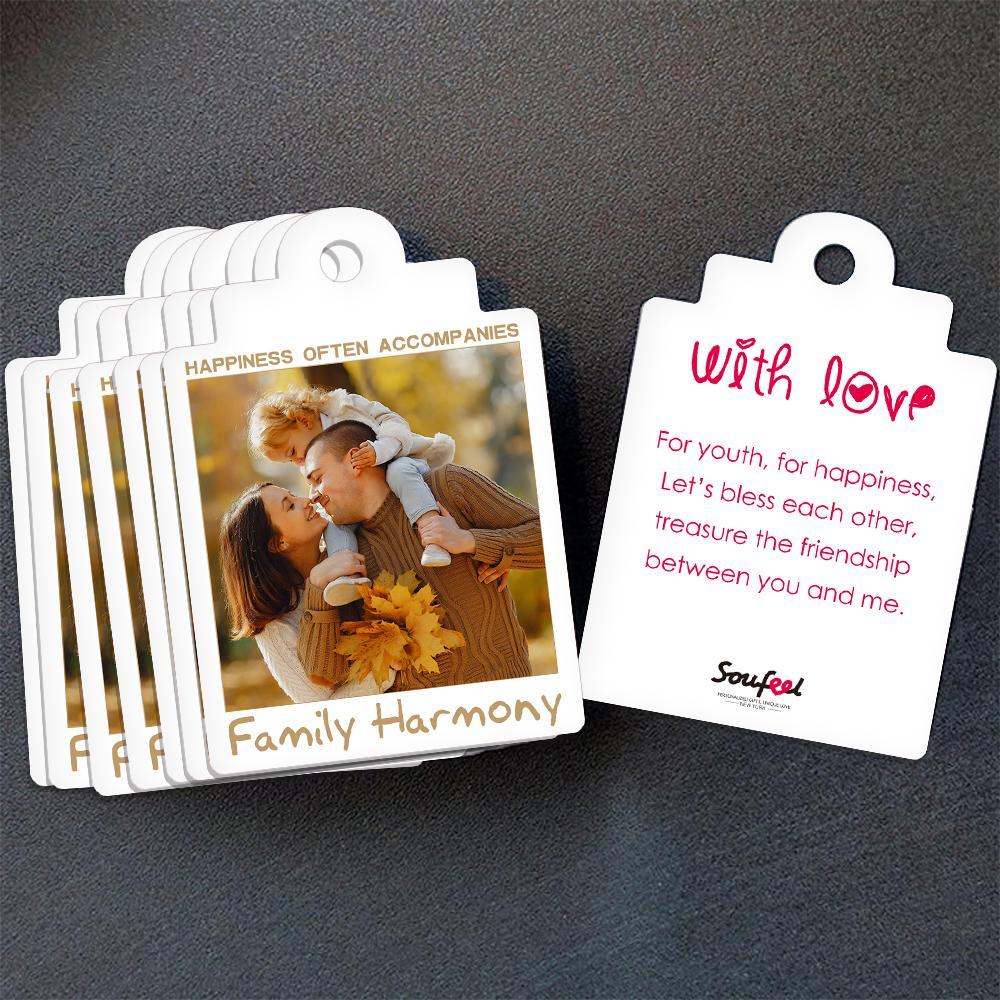 Photo Card Gift Card Greeting Card Congratulations Card for Family's Gifts