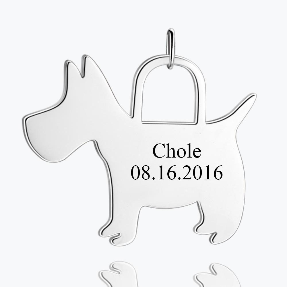 Engraved Dog Tag