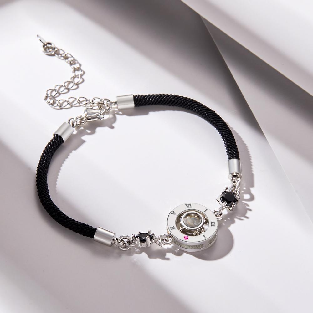Custom Projection Photo Bracelet Exquisite Commemorative Gifts - soufeelau