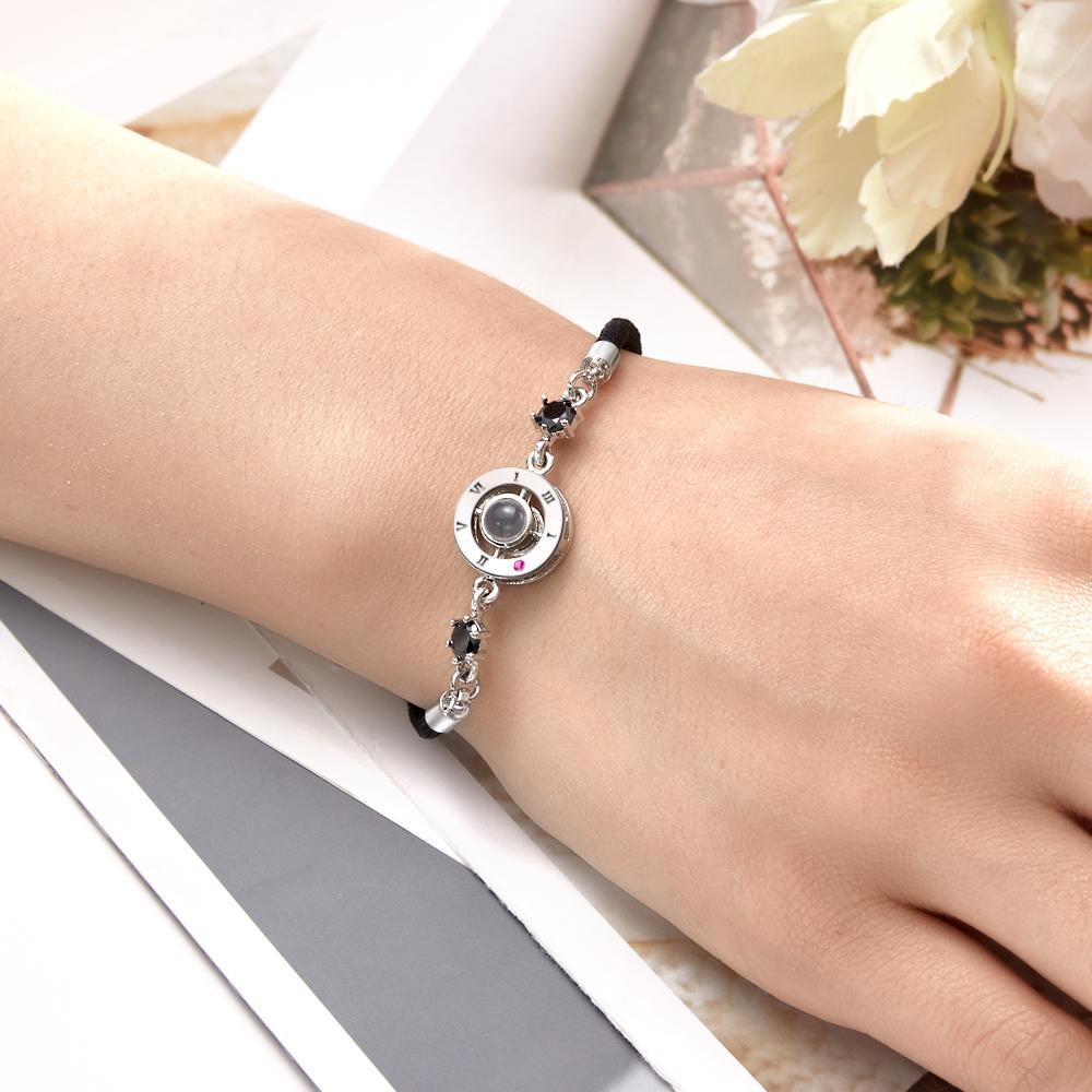 Custom Projection Photo Bracelet Exquisite Commemorative Gifts - soufeelau