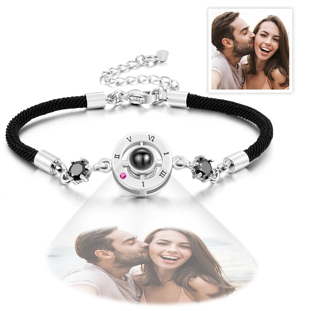 Custom Projection Photo Bracelet Exquisite Commemorative Gifts - soufeelau