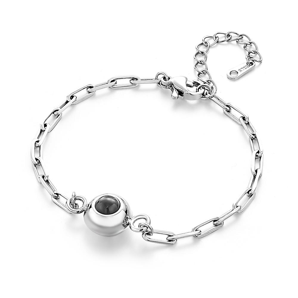 Personalized Photo Projection Bracelet Creative and Beautiful Gift - soufeelau