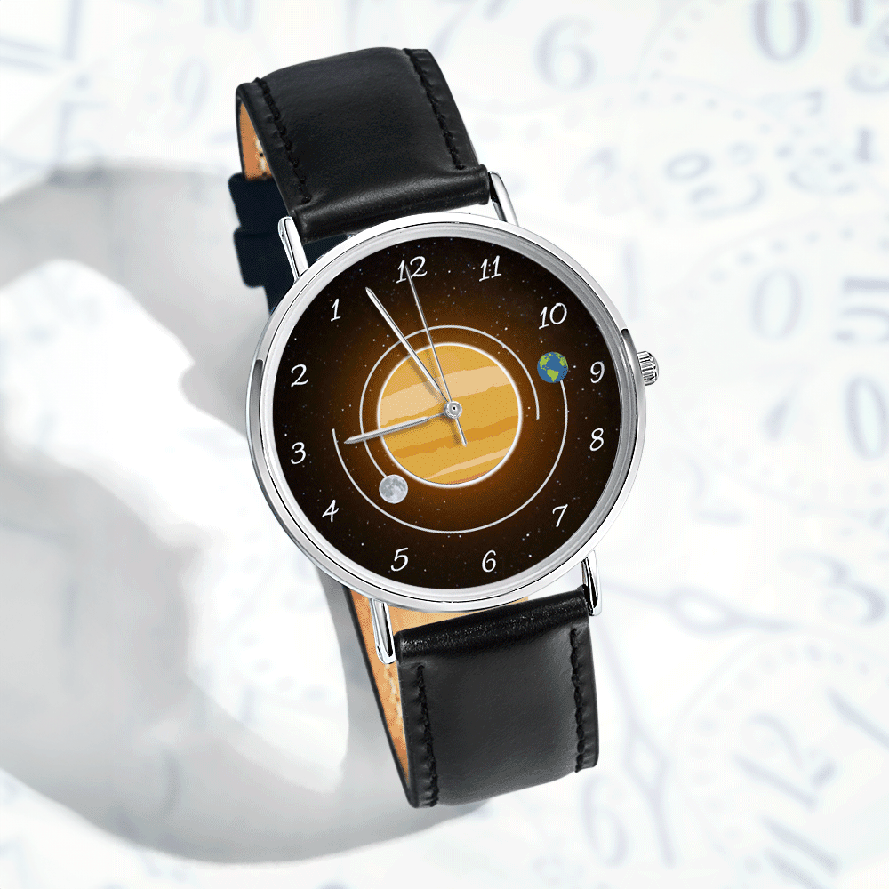 Custom Backward Watch Back In Time Australia Watch - Celestial Motions