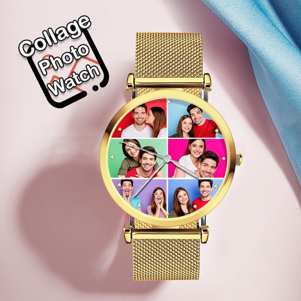 Custom Photo Watch Personalized Photo Watch Gift for Lover