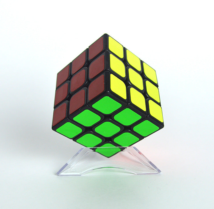 Rubik's Cube Transparent Base Display Stand Triangle Clear Magic Cube Holder Frame Accessories - soufeelau