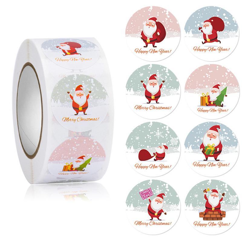 Christmas Stickers Christmas Gift Labels Or Tags Exquisite And Beautiful Stickers - soufeelau