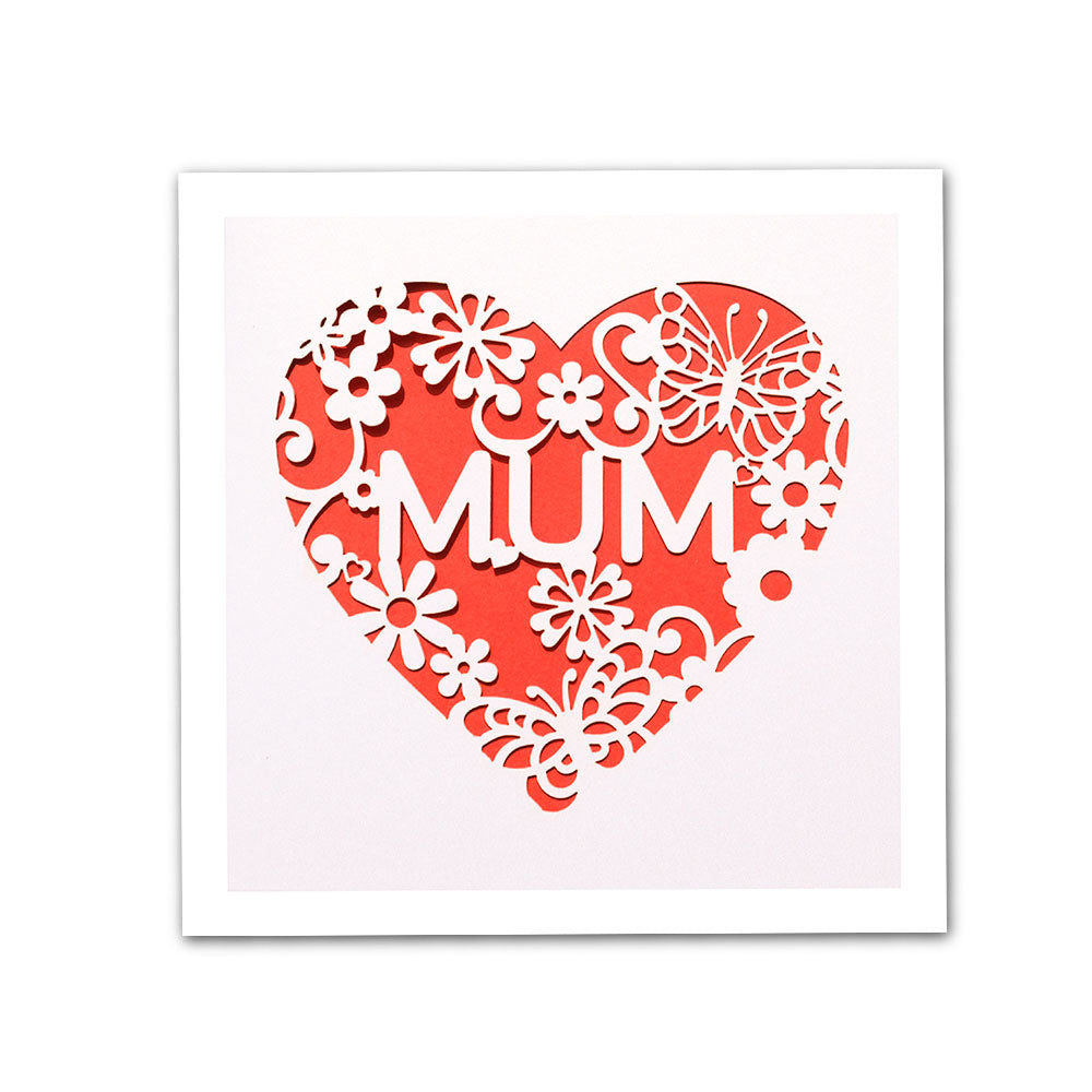 Mother's Day Card Mum 3D Pop Up Greeting Card - soufeelau