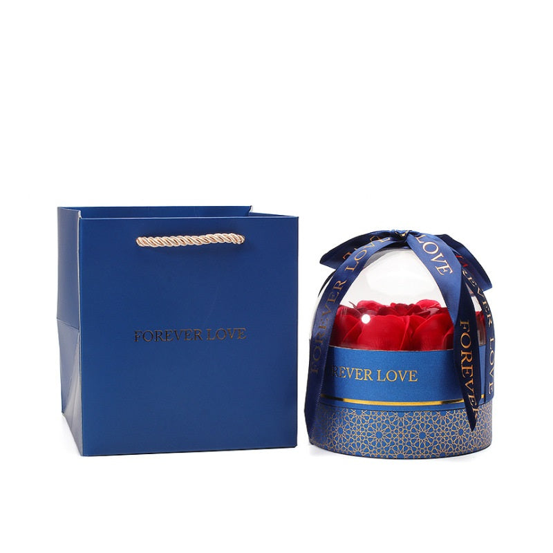 Rose Box Soap Flower Box Bow Box Lipstick Box Locket Ring Box Gift For Her - soufeelau