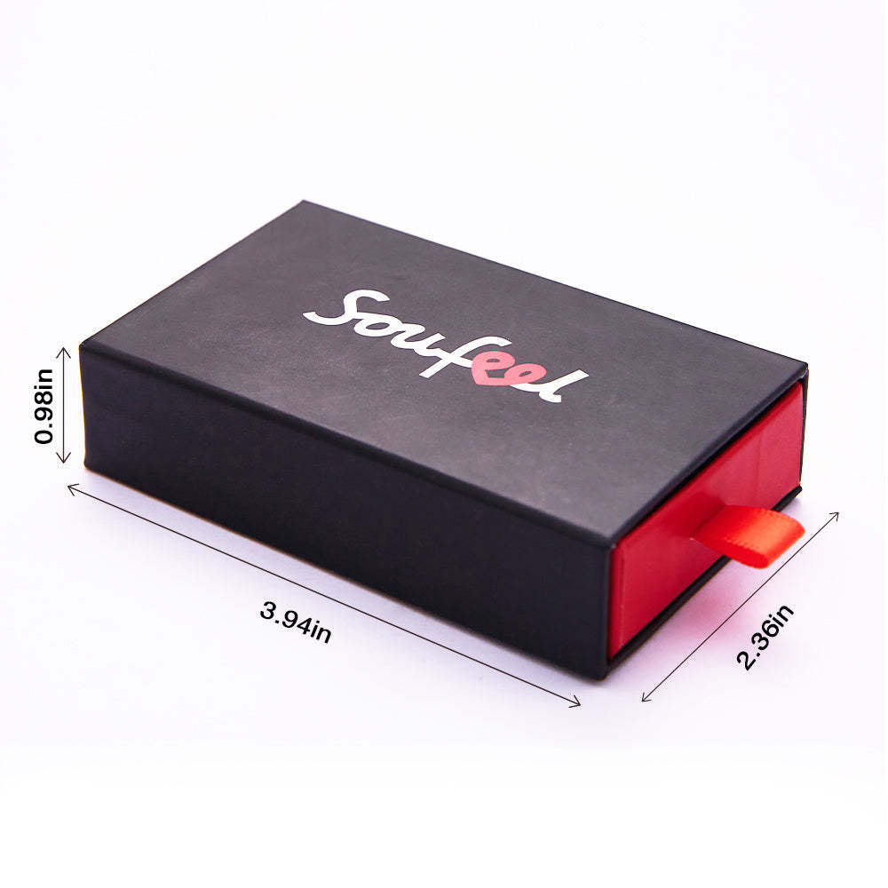 Soufeel Drawer Box Gift Package Cardboard Gift Box with Sponge - soufeelau