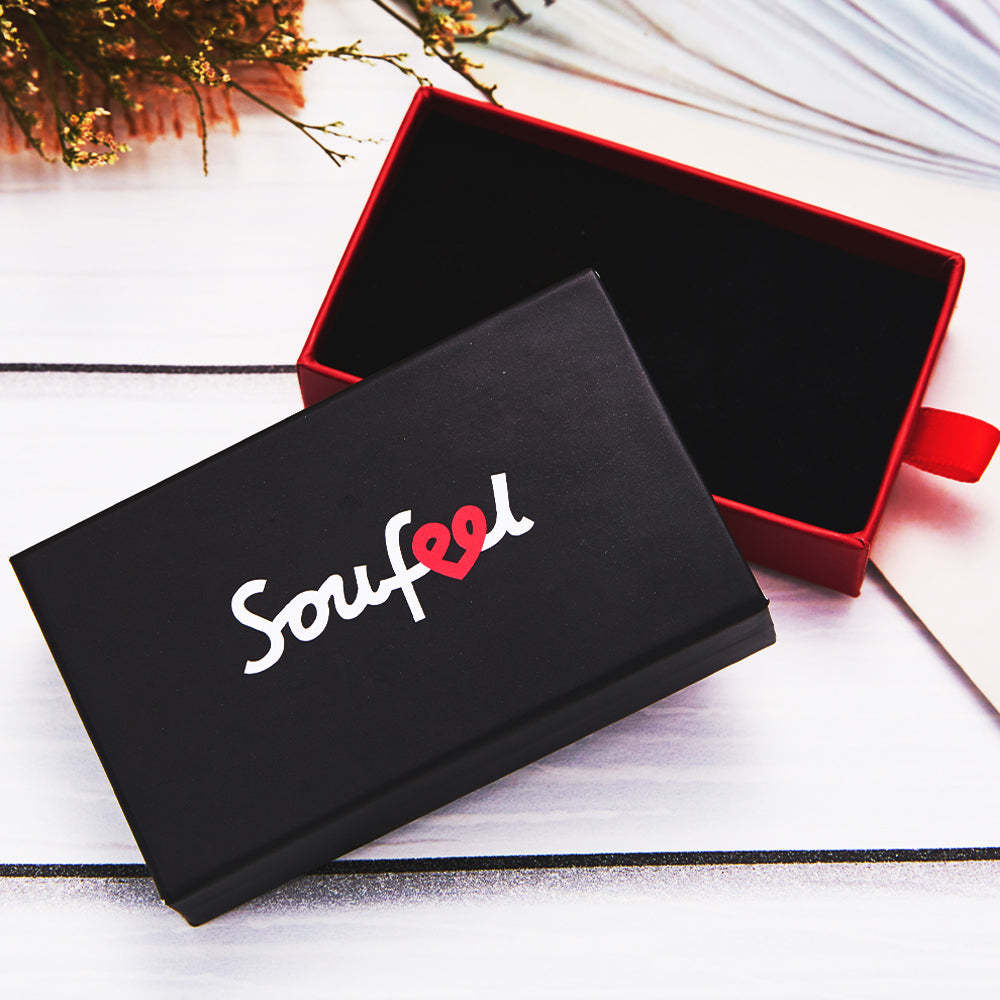 Soufeel Drawer Box Gift Package Cardboard Gift Box with Sponge - soufeelau