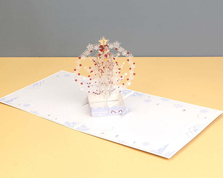 Birthday Card Three-dimensional Crystal Commemorative Gifts - soufeelau