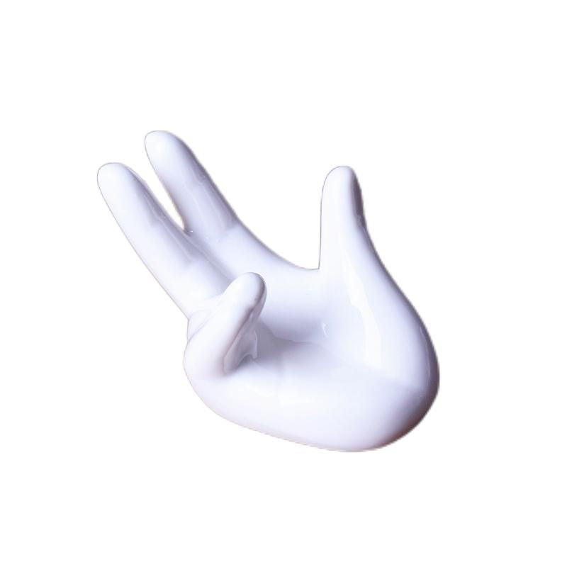 Lunar Lamp Base Ceramic Hand Modeling Gifts - soufeelau
