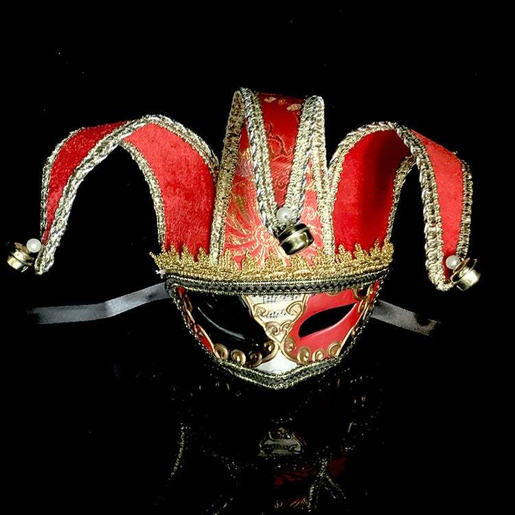 Triangular Bells Venetian Mask Creative Personality Mask Pretty Party Gift - soufeelau