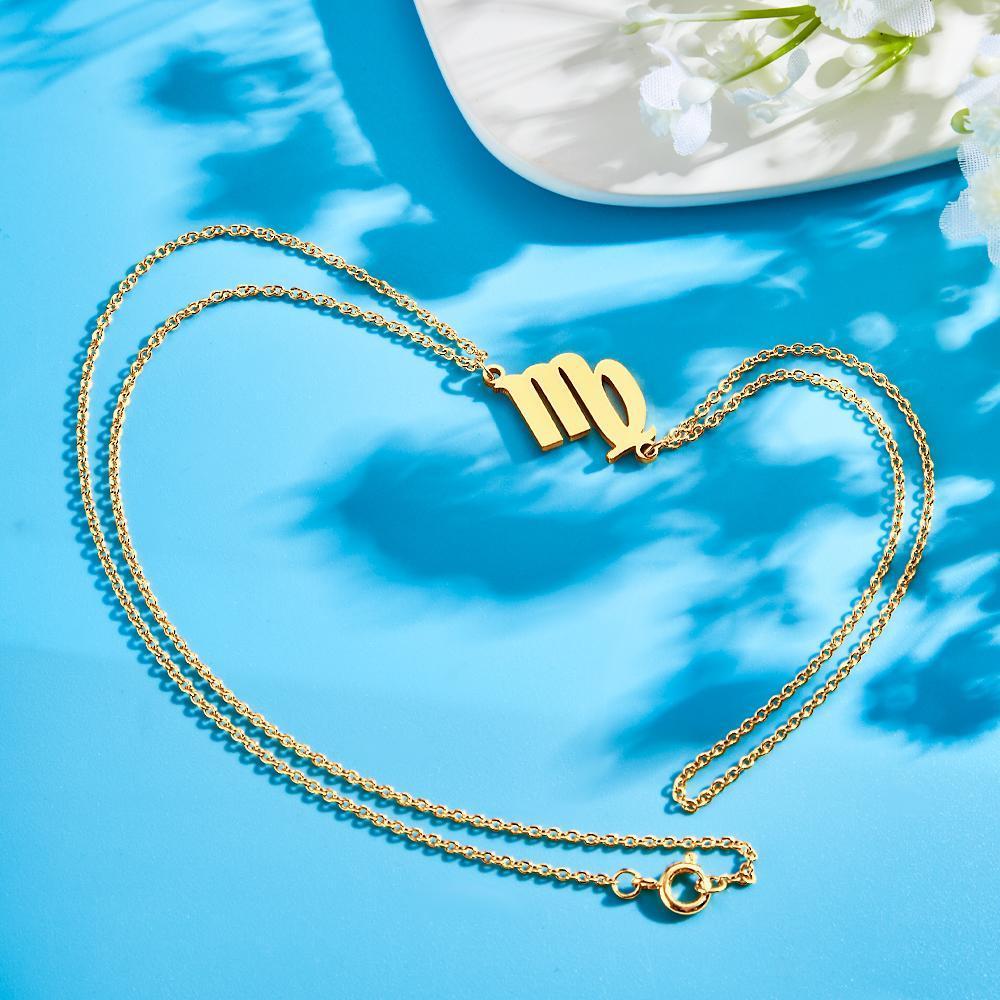 Horoscope Bracelet Zodiac Sign Hand Chain Astrology Bracelet Gift for Her - soufeelau
