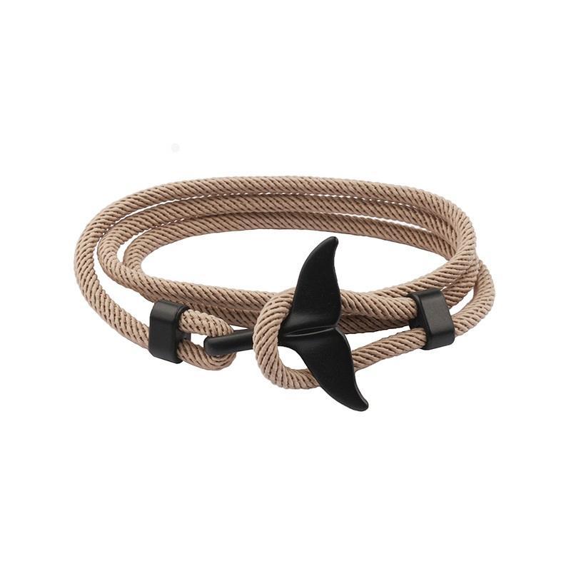 Mermaid Whale Tail Bracelet Vintage Bracelet Gift for Couple