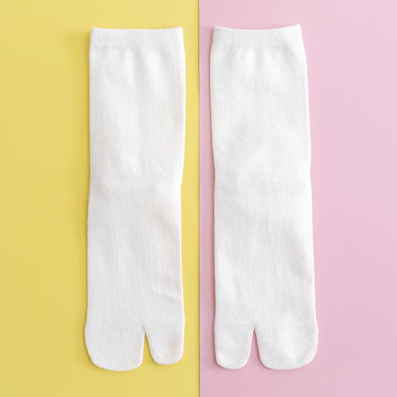Split Toe Tabi Cotton Socks Men Women Casual Socks Soft Casual Socks