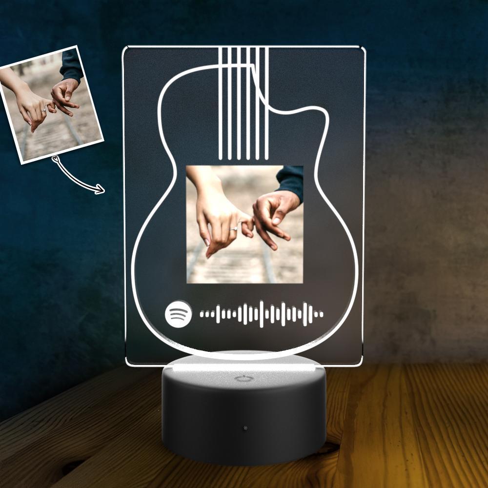 Customized Spotify LED light lamp Music Song Plaque Wedding Gift Valentines Day Gift