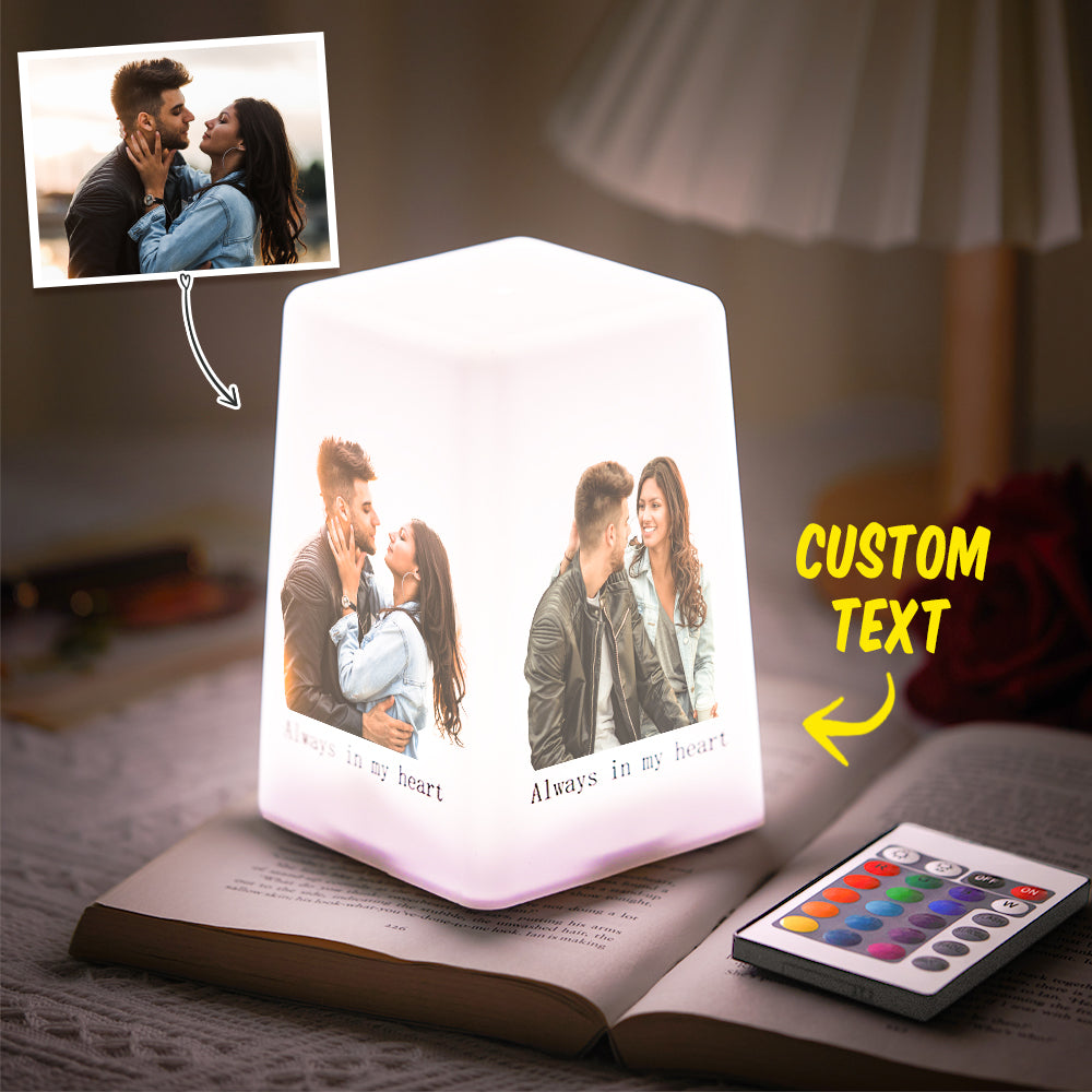 Custom Photo Night Light Multicolor Light Home Decoration Gifts - soufeelau