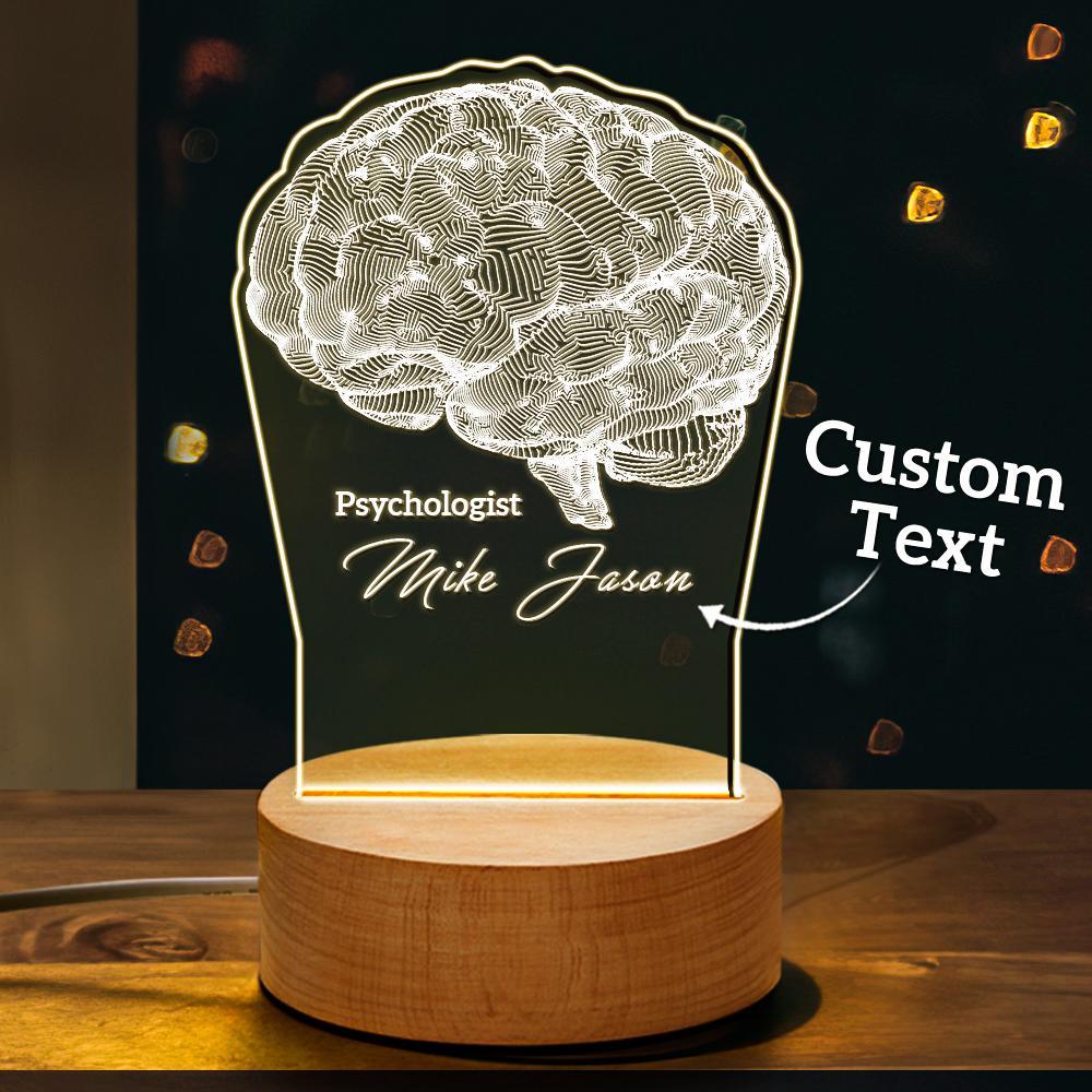 Custom Night Light For Highly Intelligente Graduate Students Perfect Gift For Classmates - soufeelau