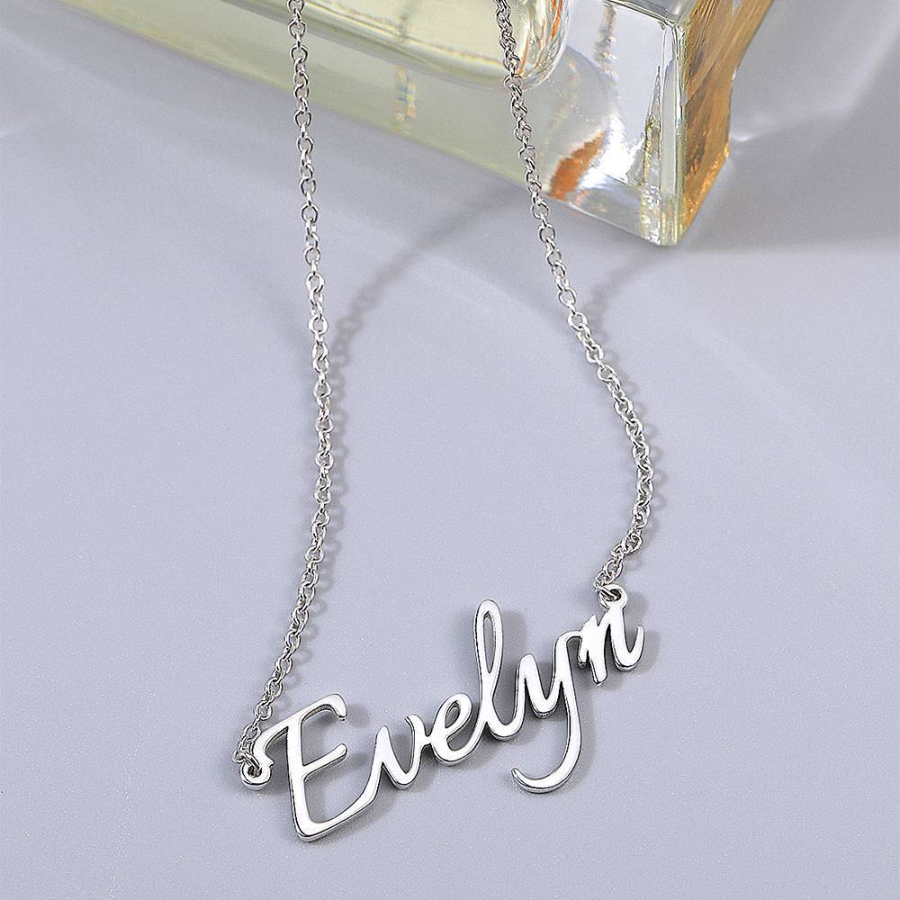 Personalized  Name Necklaces  - 14K Gold Name Necklace - Christmas Gift Ideas for Her - Custom Name Necklace - Name Plate Necklace-Christmas Gifts