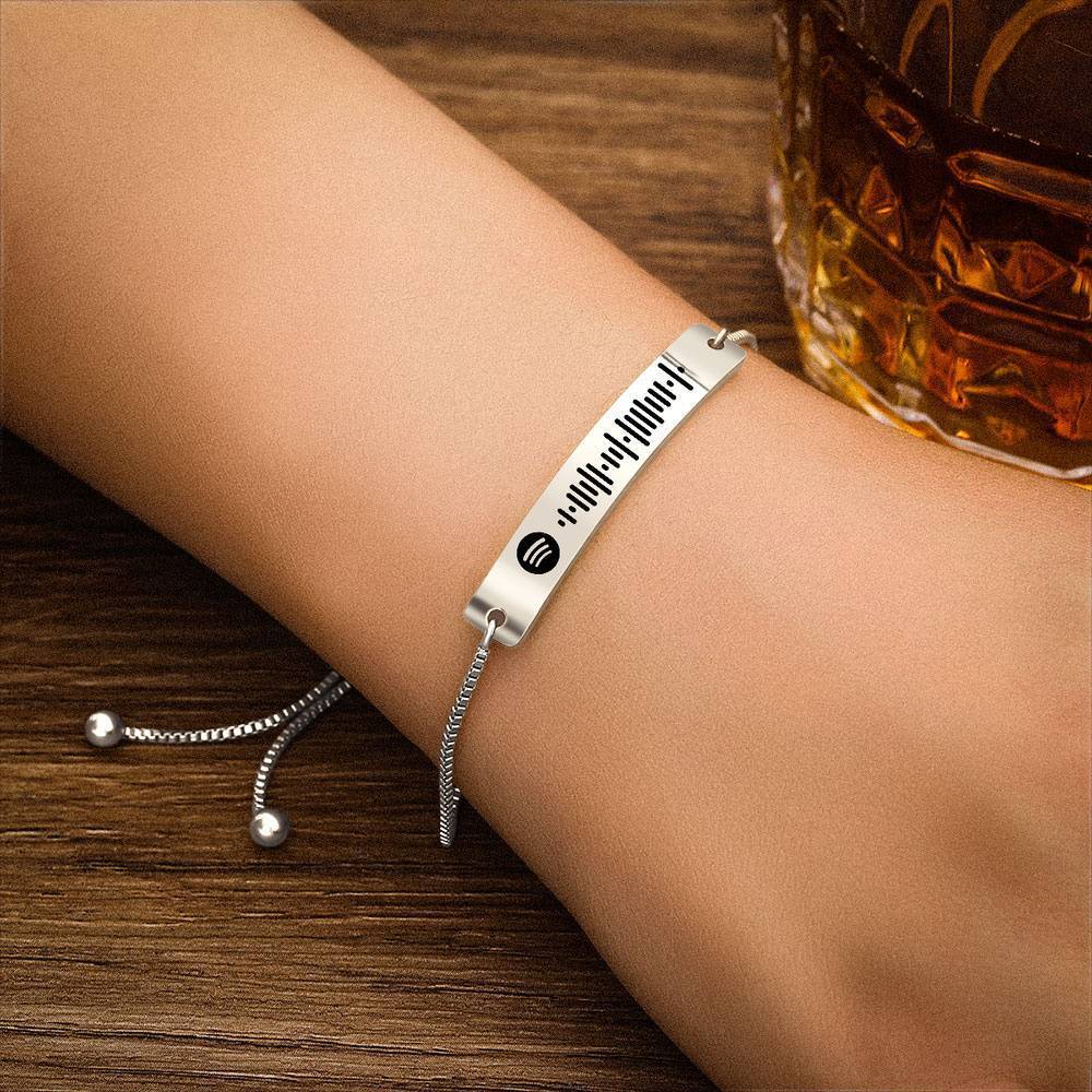 Spotify Code Bracelet