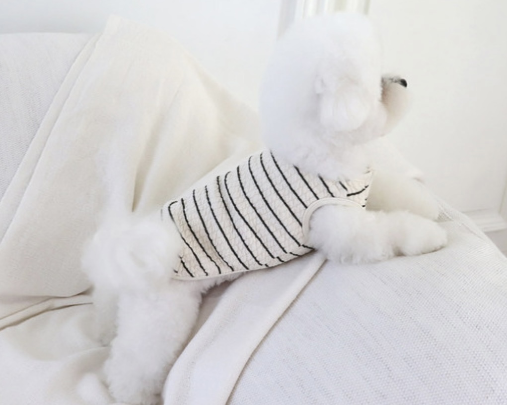 Chiot Bebe Cream Quilted Zip-Up Vest (Khaki)