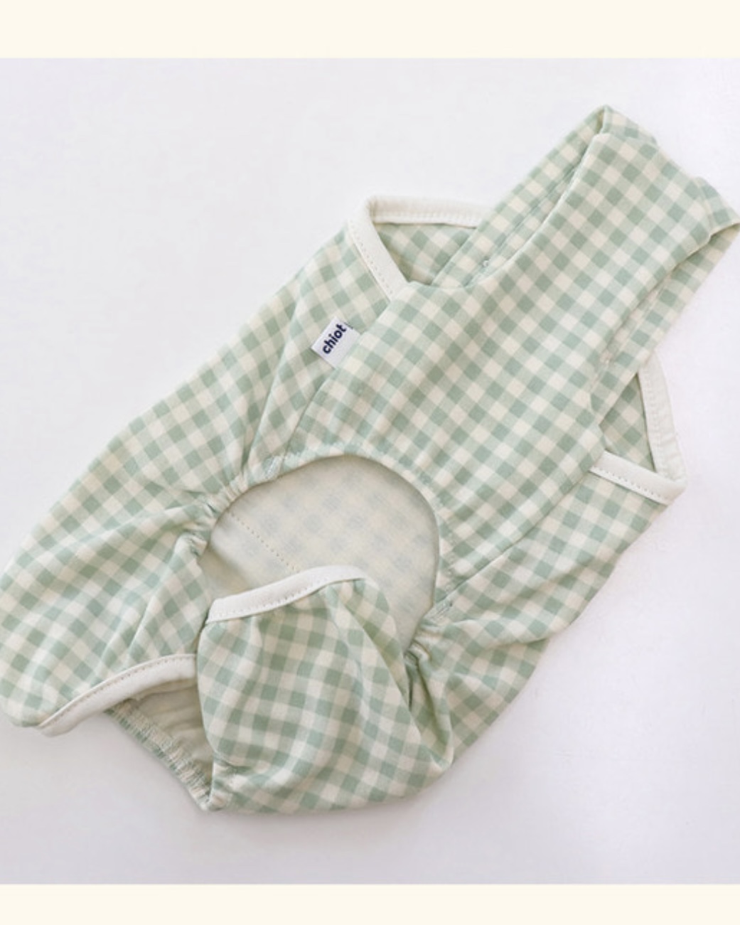 Chiot Together Check All in One Overall (Mint)