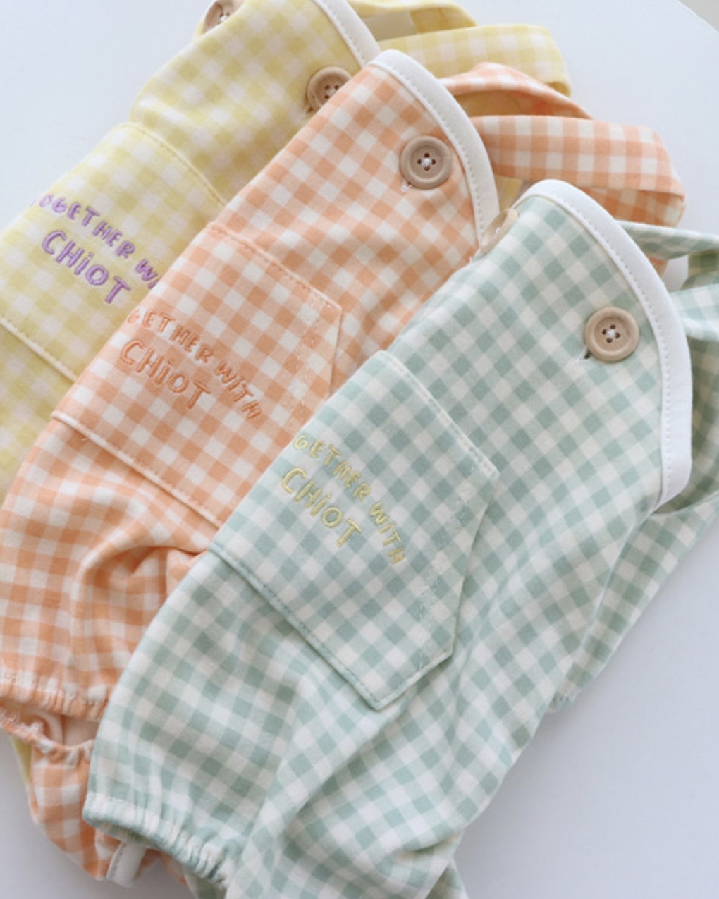 Chiot Together Check All in One Overall (Yellow)