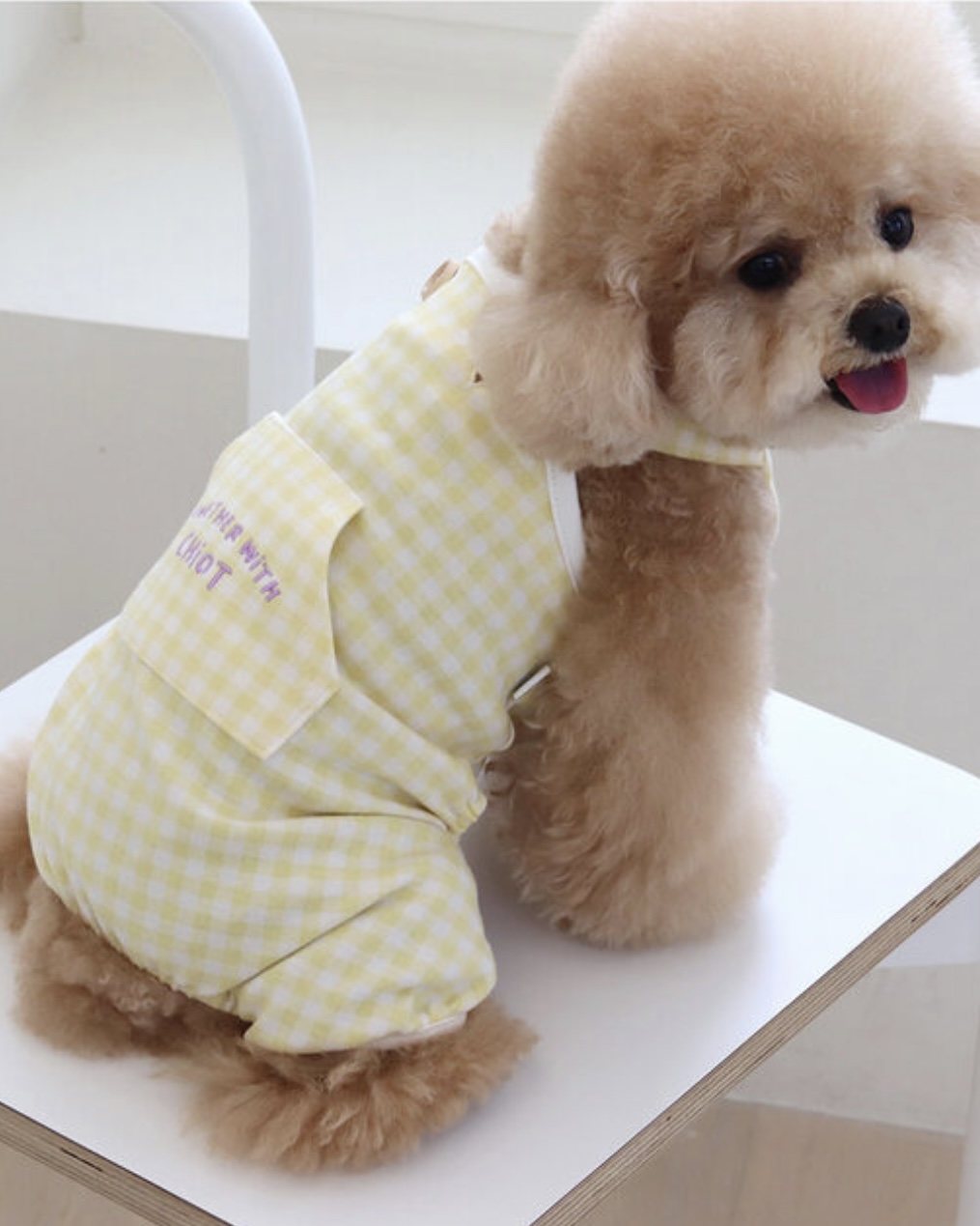 Chiot Together Check All in One Overall (Yellow)