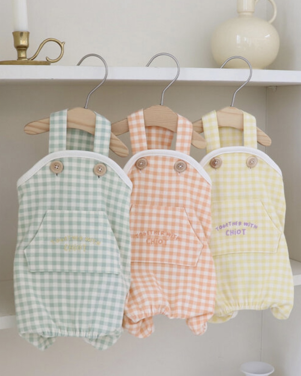 Chiot Together Check All in One Overall (Yellow)
