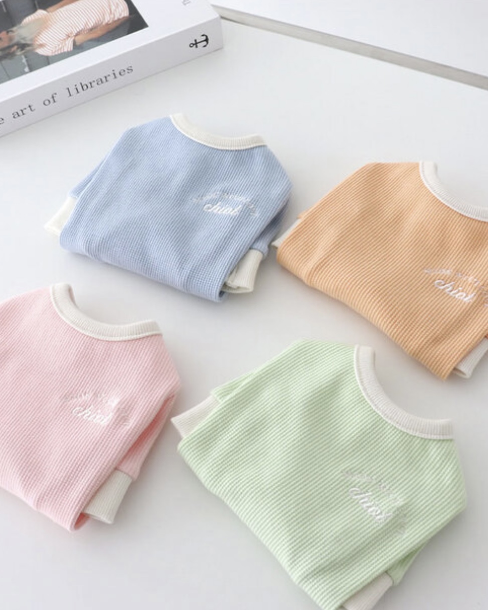 Sherbet Waffle T-Shirt (Orange)