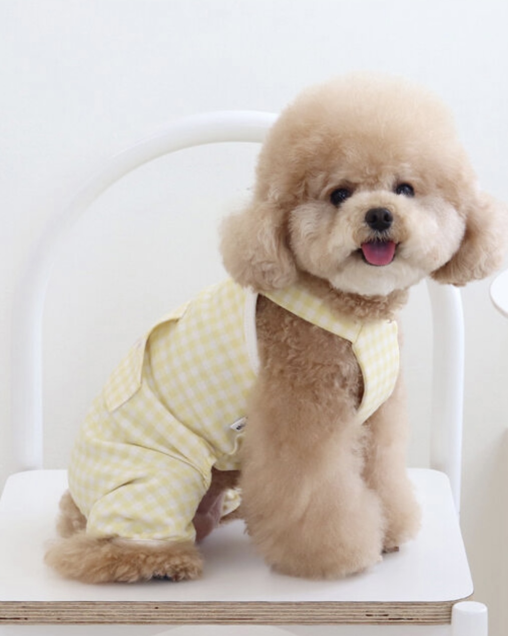 Chiot Together Check All in One Overall (Yellow)