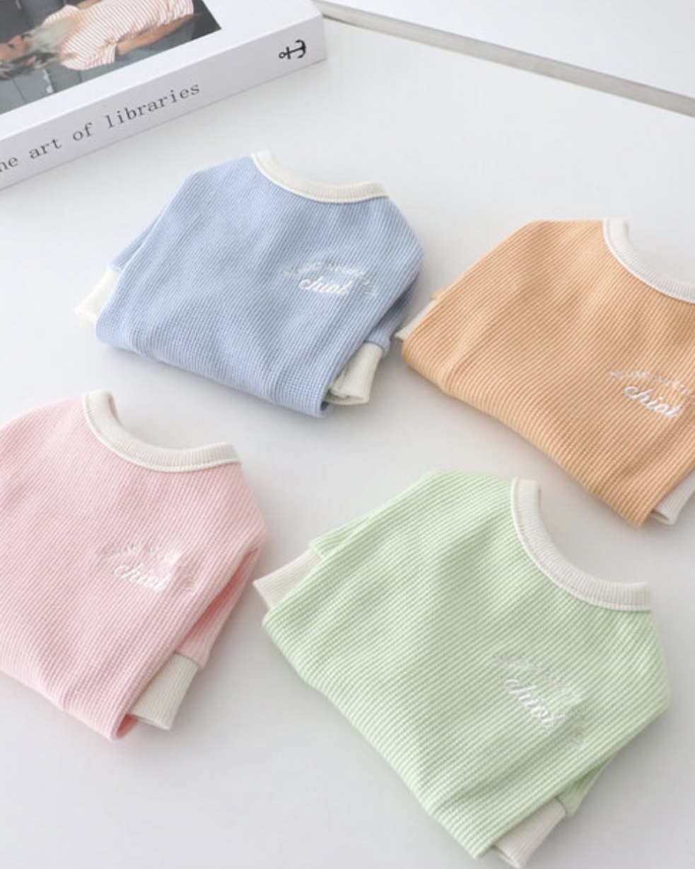 Sherbet Waffle T-Shirt (Blue)