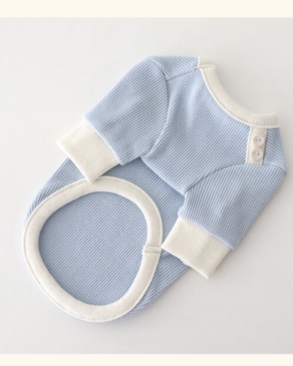 Sherbet Waffle T-Shirt (Blue)